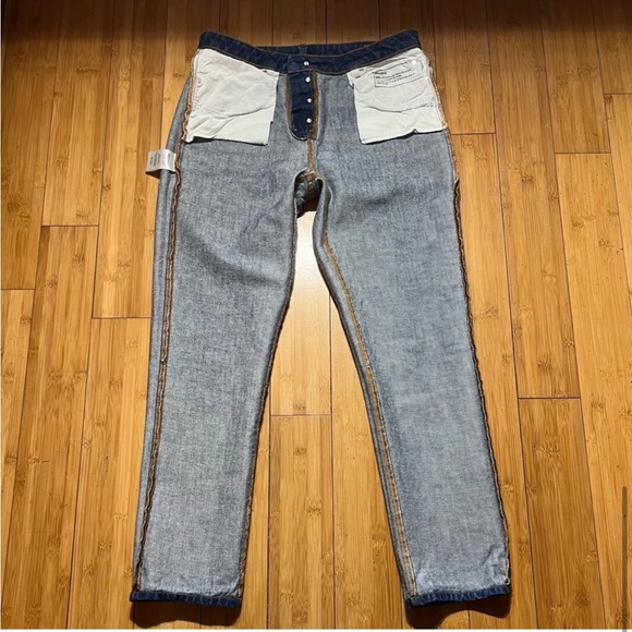 Sezane Straight Leg Jeans Size 28 - Picture 9 of 15